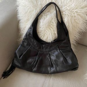 100% leather handbag